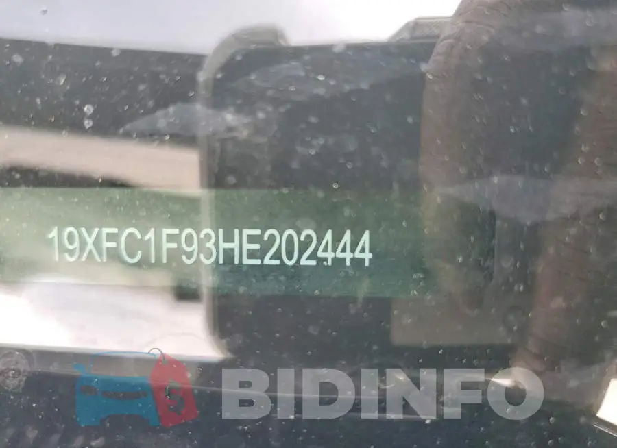 19XFC1F93HE202444 Photo# 13