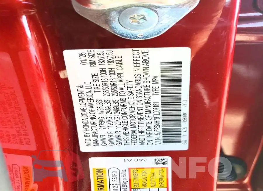 5J6RS4H79TL007181 Photo# 13