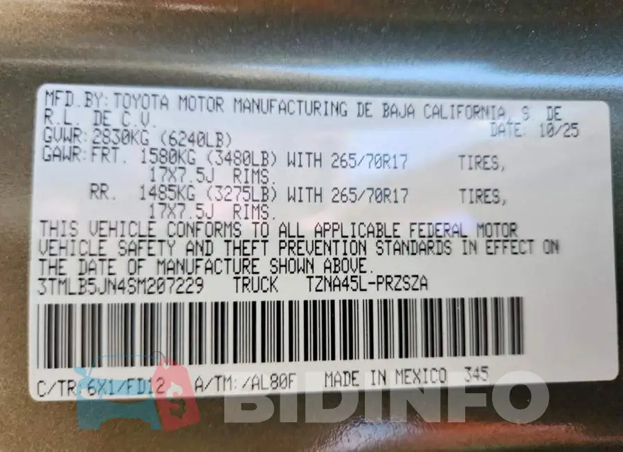 3TMLB5JN4SM207229 Photo# 12