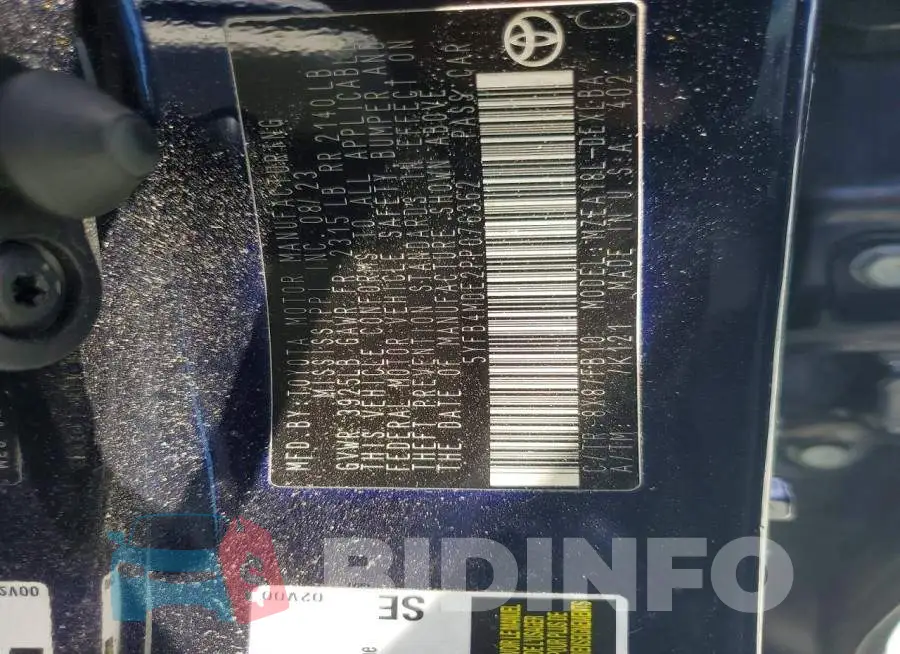 5YFB4MDE2PP076362 Photo# 12