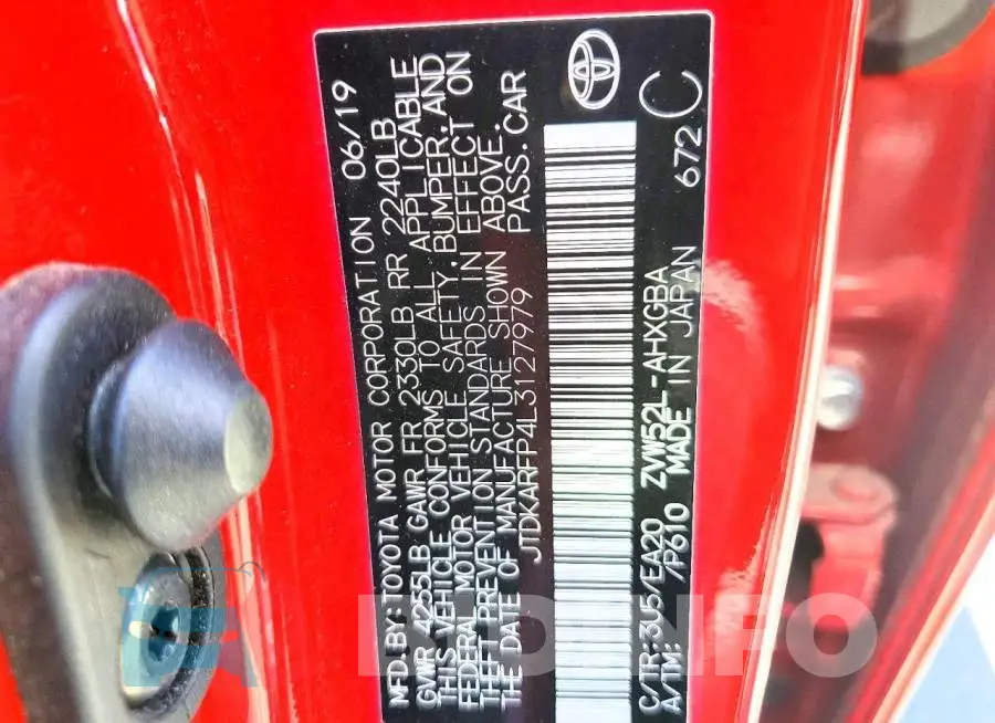 JTDKARFP4L3127979 Photo# 12