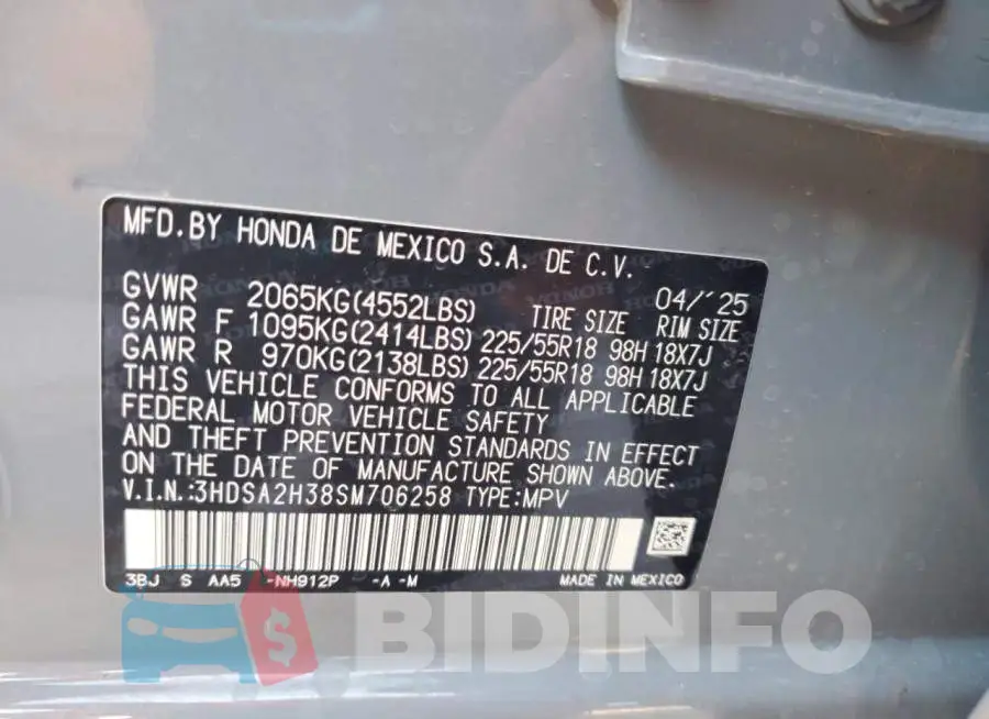3HDSA2H38SM706258 Photo# 13