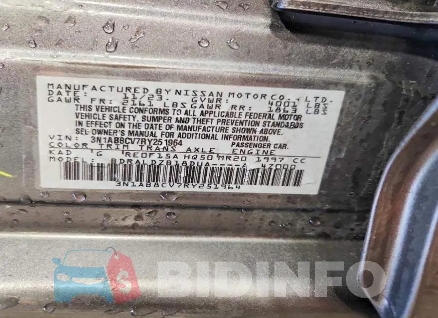 3N1AB8CV7RY251964 Photo# 12