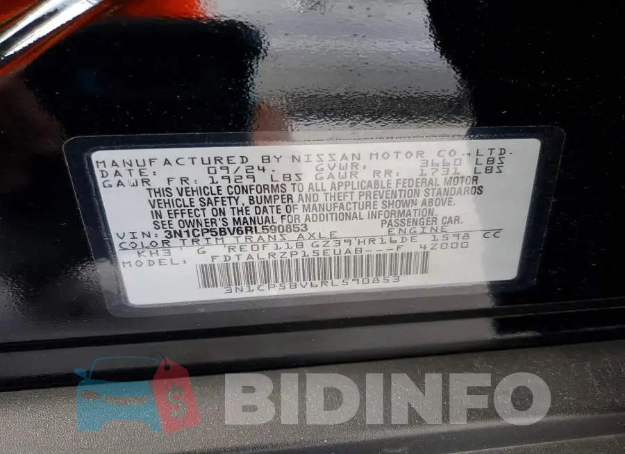 3N1CP5BV6RL590853 Photo# 12