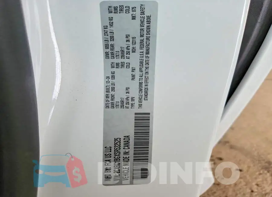2C4RC1BGXSR532525 Photo# 13