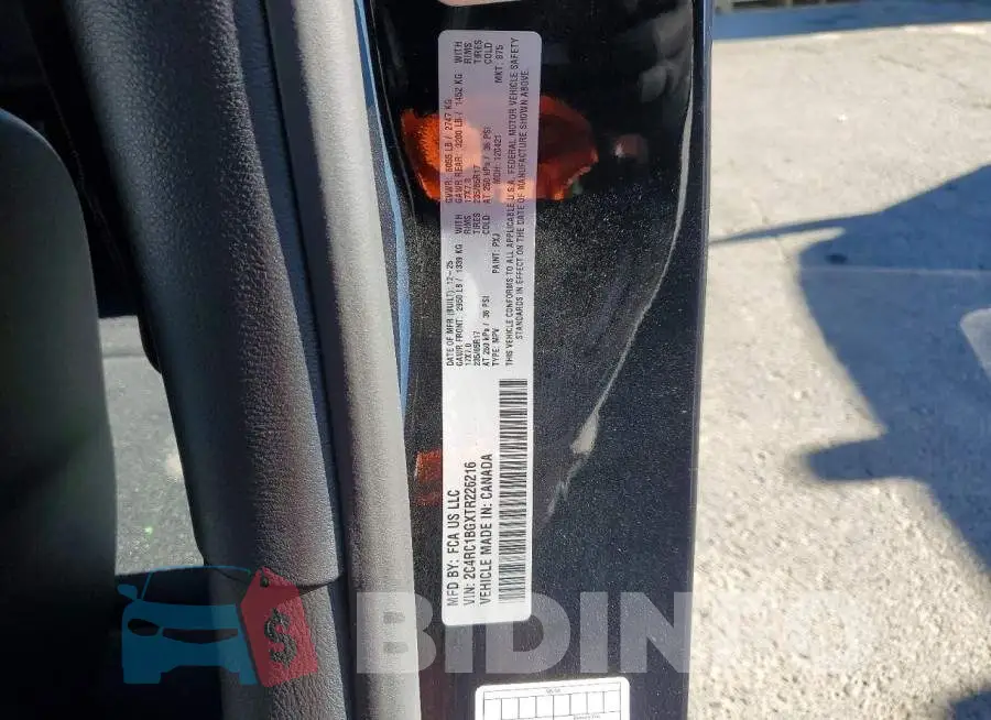 2C4RC1BGXTR226216 Photo# 14