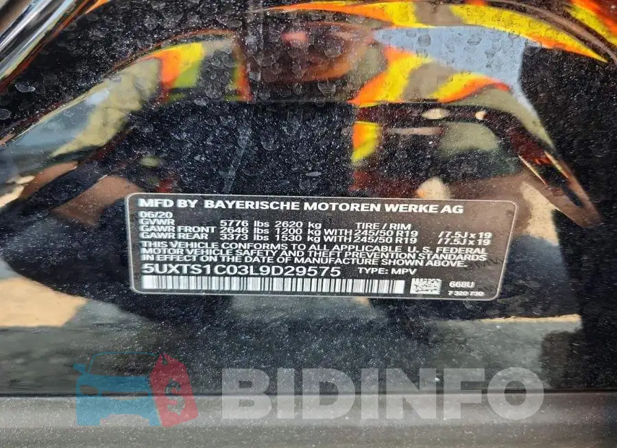 5UXTS1C03L9D29575 Photo# 14