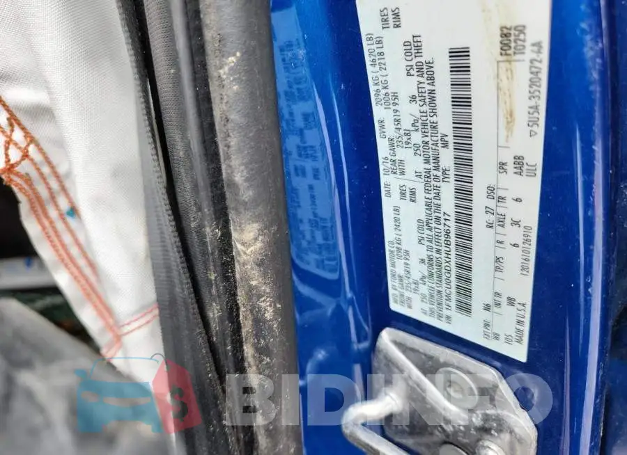 1FMCU0GDXHUB96717 Photo# 13