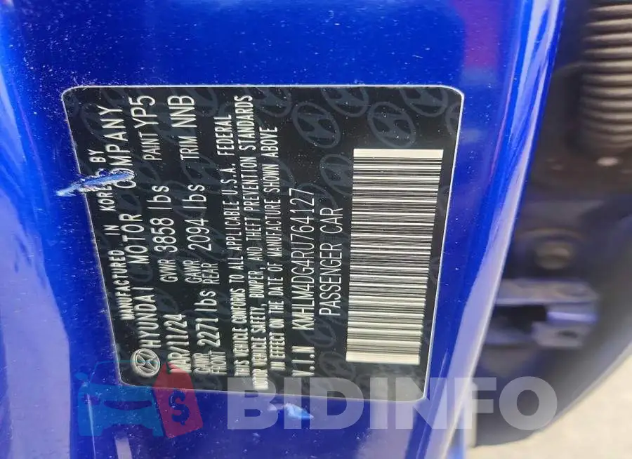 KMHLM4DG4RU764127 Photo# 12
