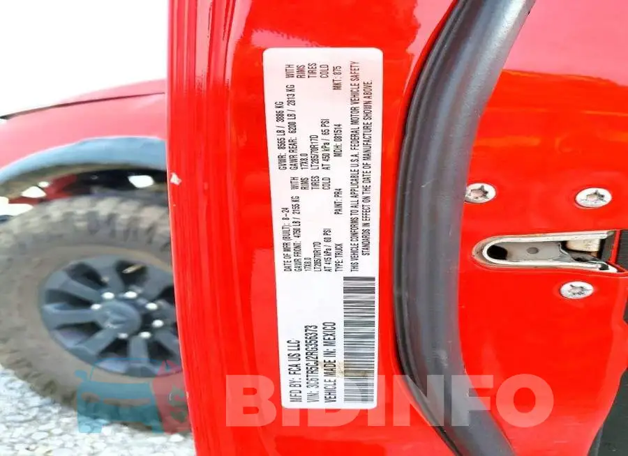 3C6TR5CJ2RG356373 Photo# 13