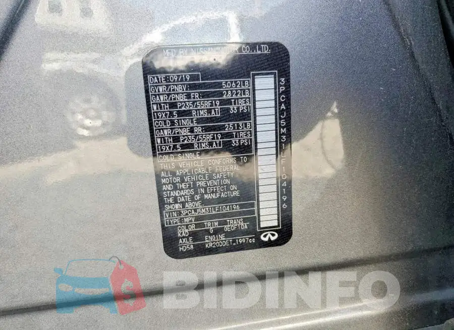 3PCAJ5M31LF104196 Photo# 13