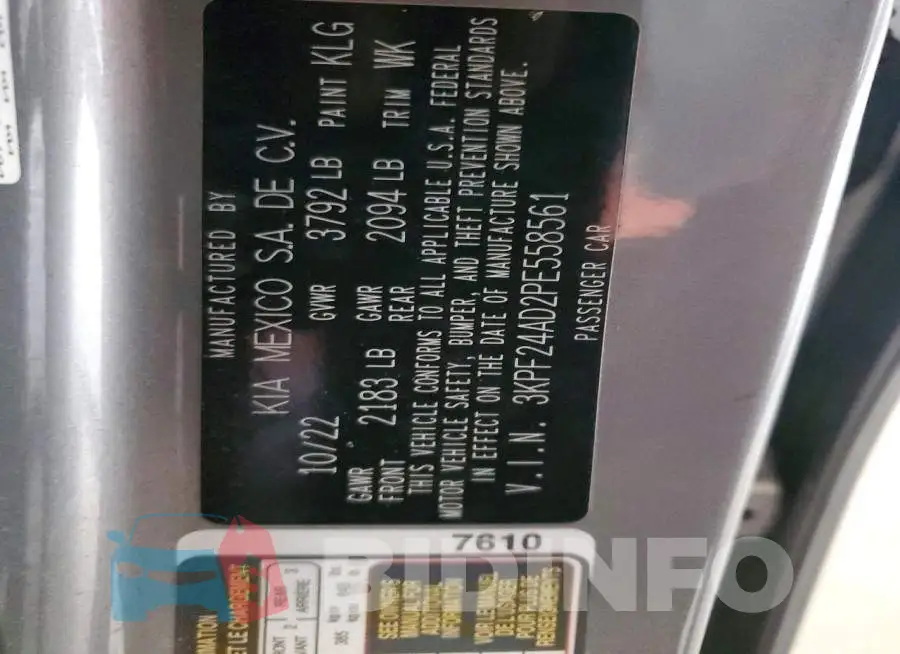 3KPF24AD2PE558561 Photo# 12