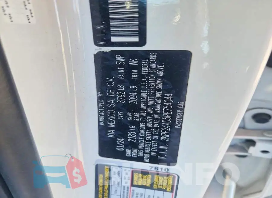 3KPF24AD5RE754044 Photo# 12