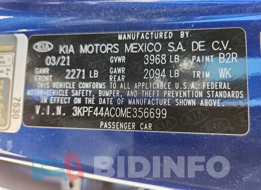 3KPF44AC0ME356699 Photo# 12