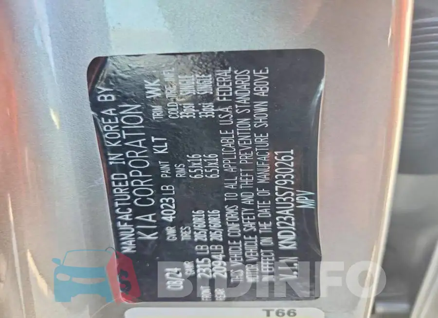 KNDJ23AU3S7930261 Photo# 13
