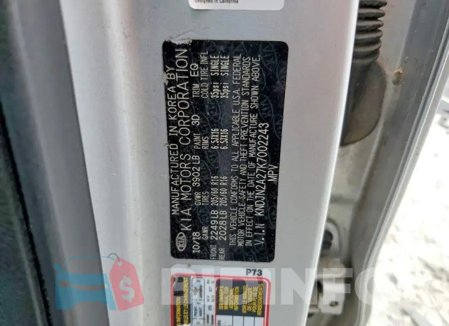 KNDJN2A27K7002243 Photo# 12