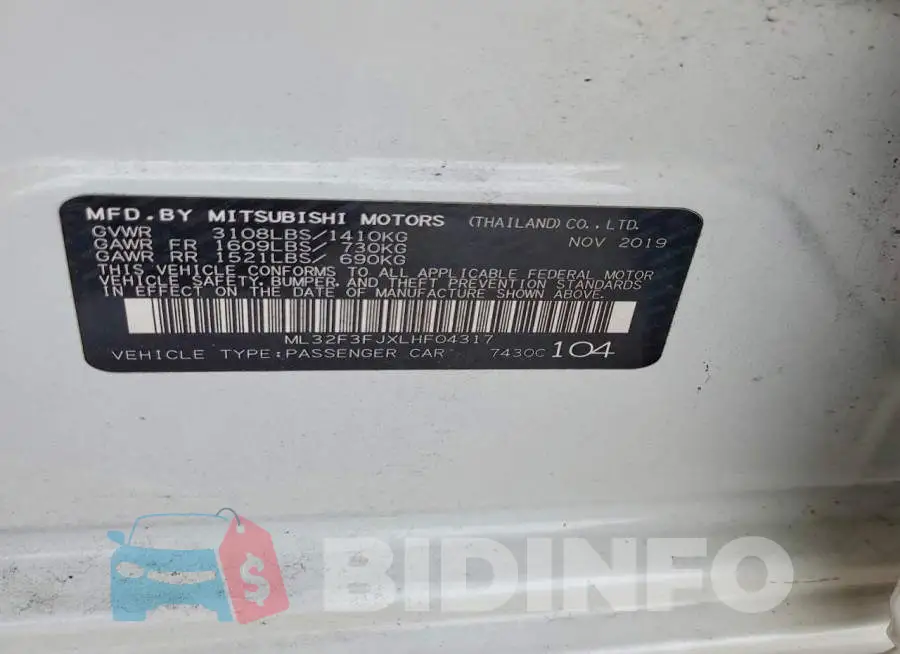 ML32F3FJXLHF04317 Photo# 13