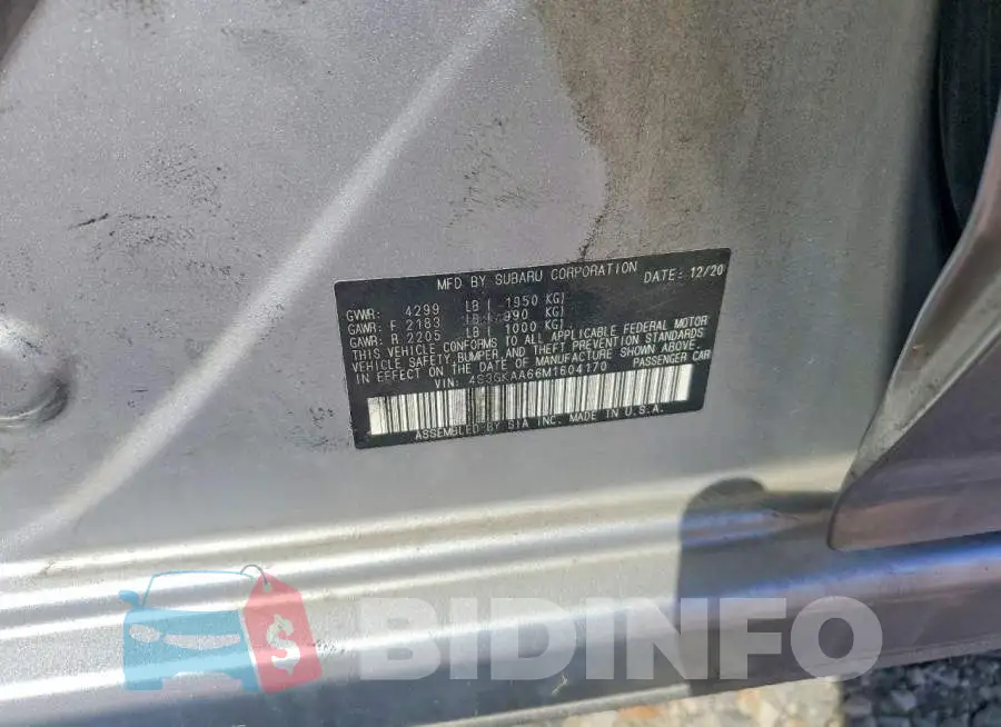 4S3GKAA66M1604170 Photo# 12