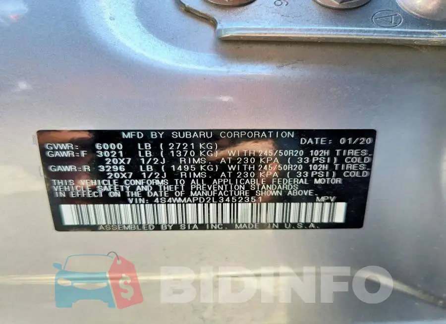 4S4WMAPD2L3452351 Photo# 13