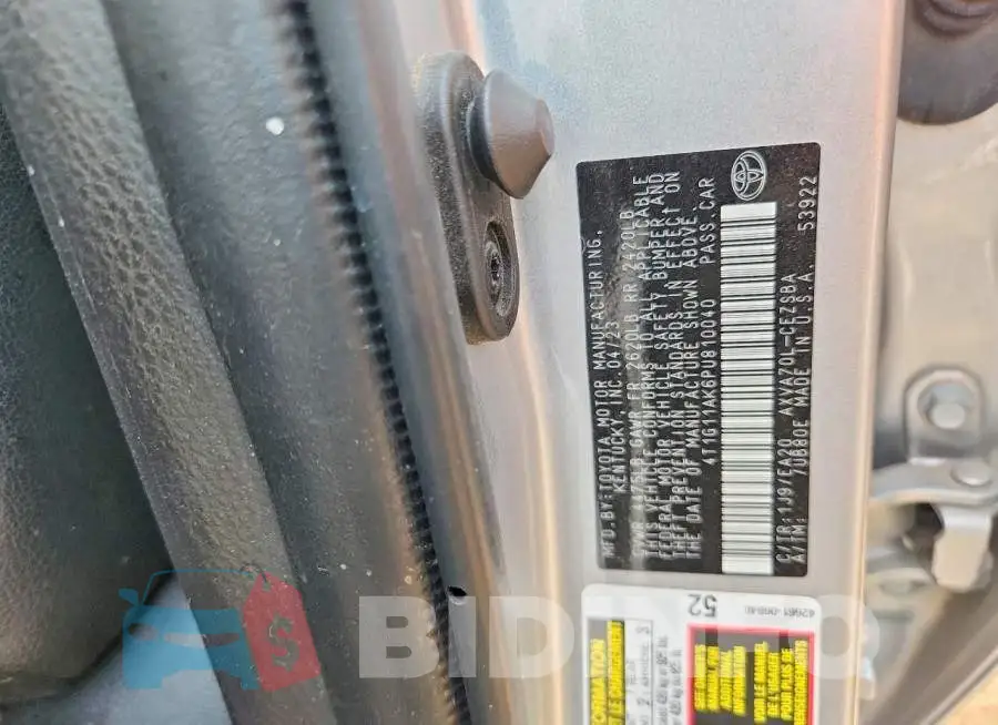 4T1G11AK6PU810040 Photo# 12