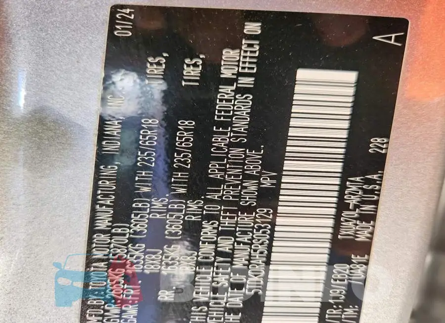5TDKDRAH5RS053129 Photo# 13
