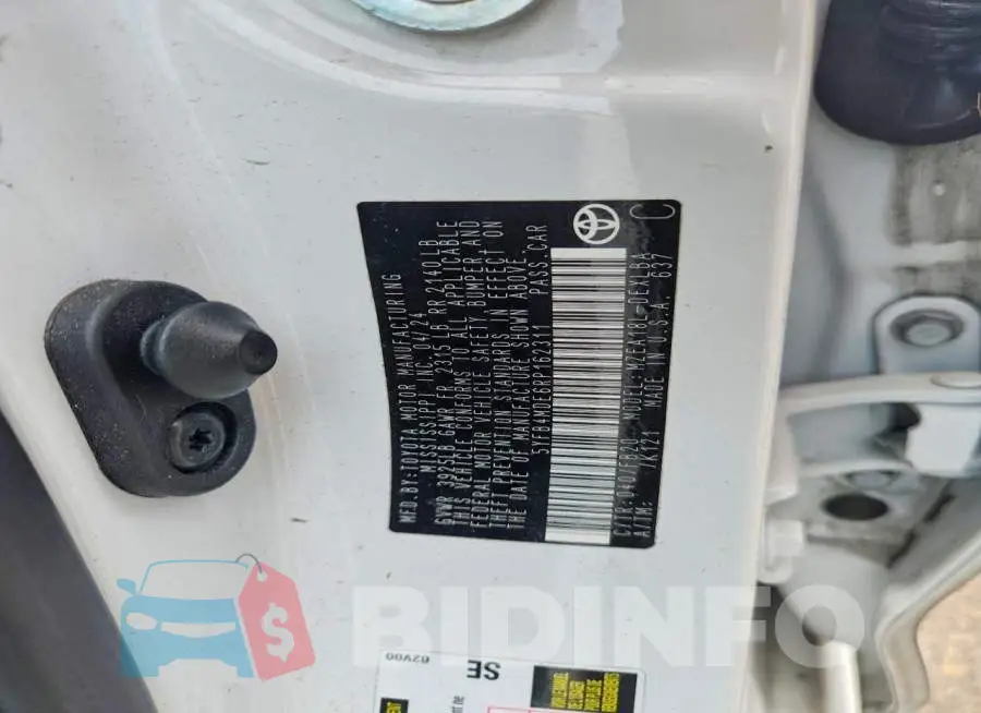 5YFB4MDE6RP162311 Photo# 13