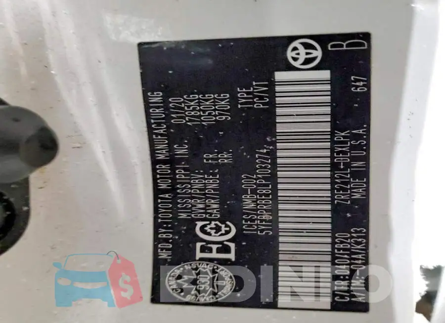 5YFBPRBE8LP103274 Photo# 12