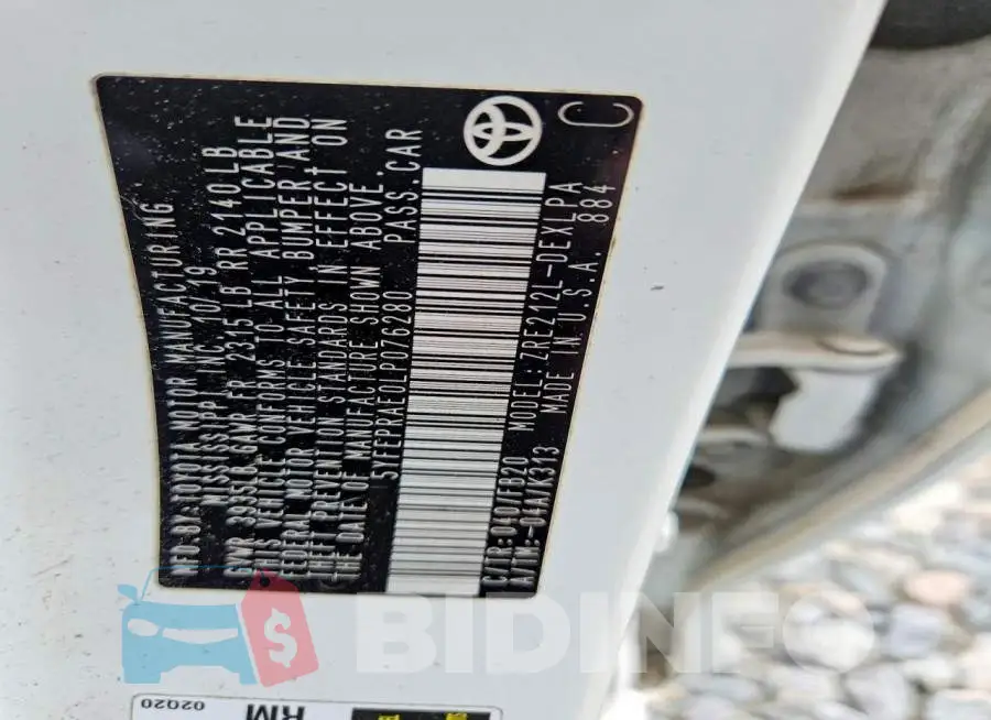 5YFEPRAE0LP076280 Photo# 12