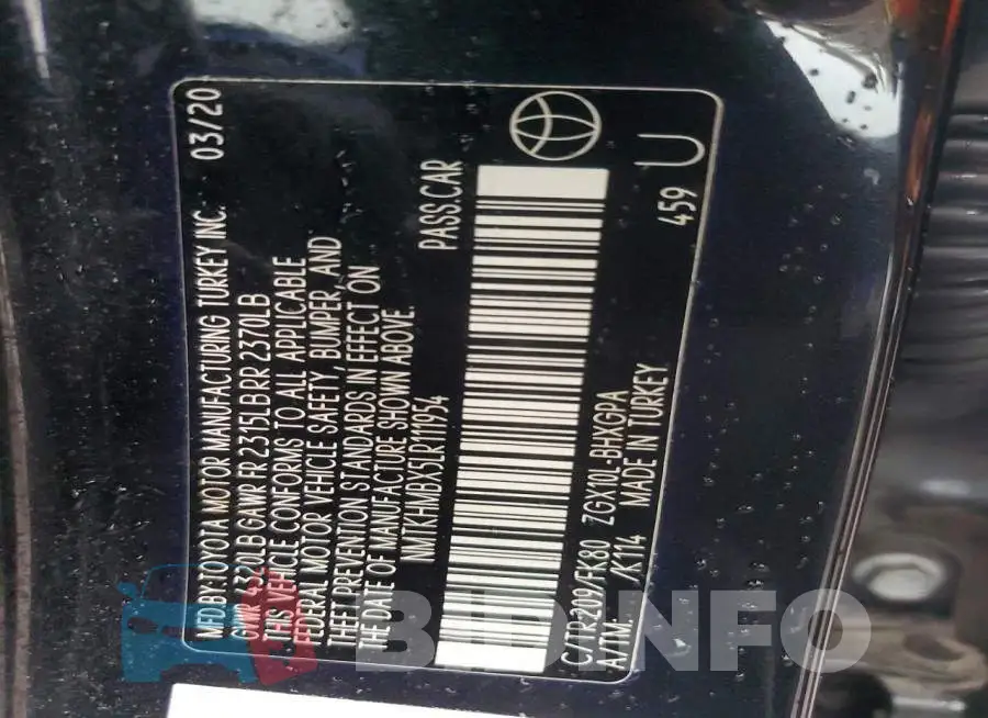 NMTKHMBX5LR111954 Photo# 12