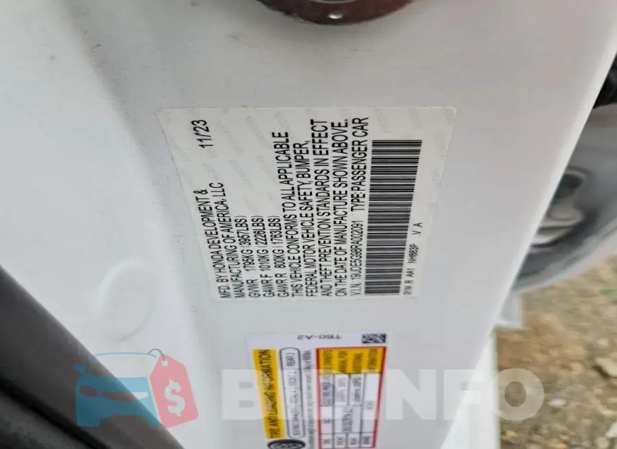 19UDE5G98RA002091 Photo# 12
