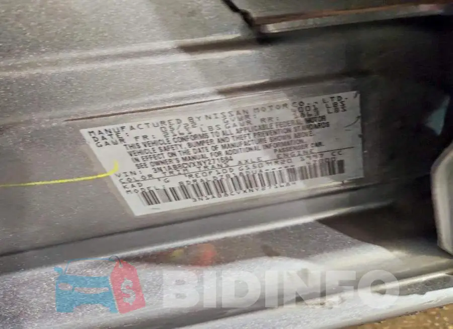3N1AB8CVXNY271684 Photo# 12