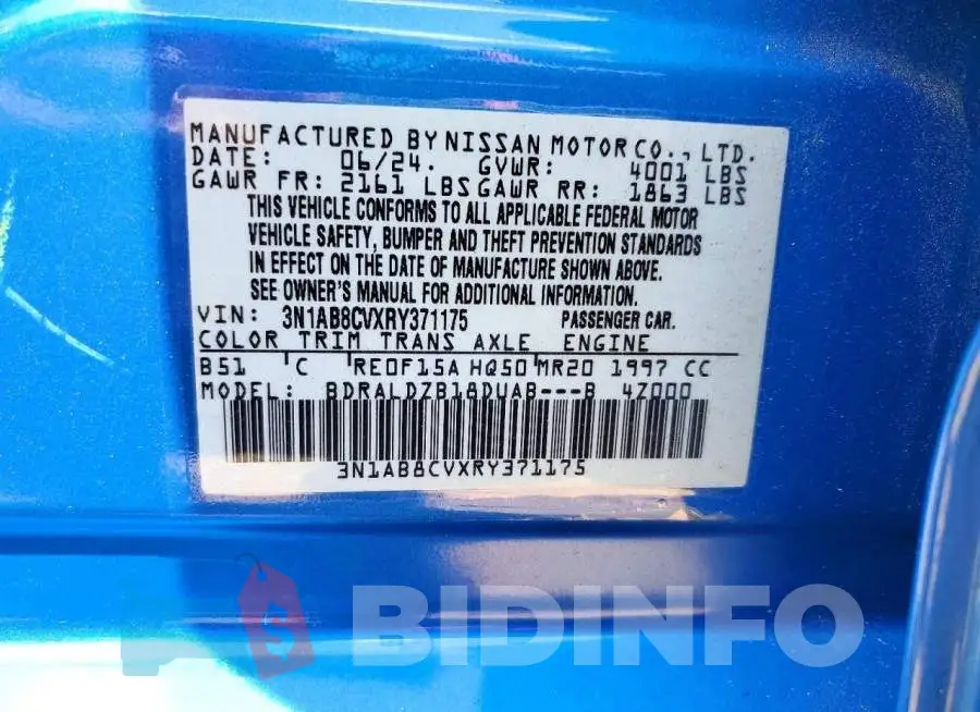 3N1AB8CVXRY371175 Photo# 12