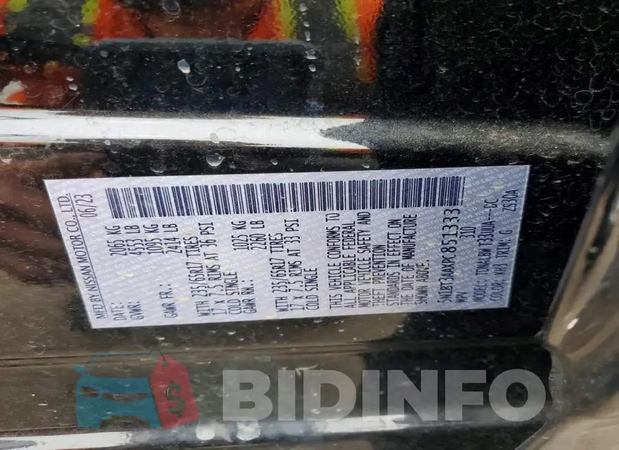 5N1BT3AAXPC851333 Photo# 12