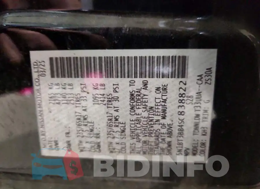 5N1BT3BB4SC838822 Photo# 13