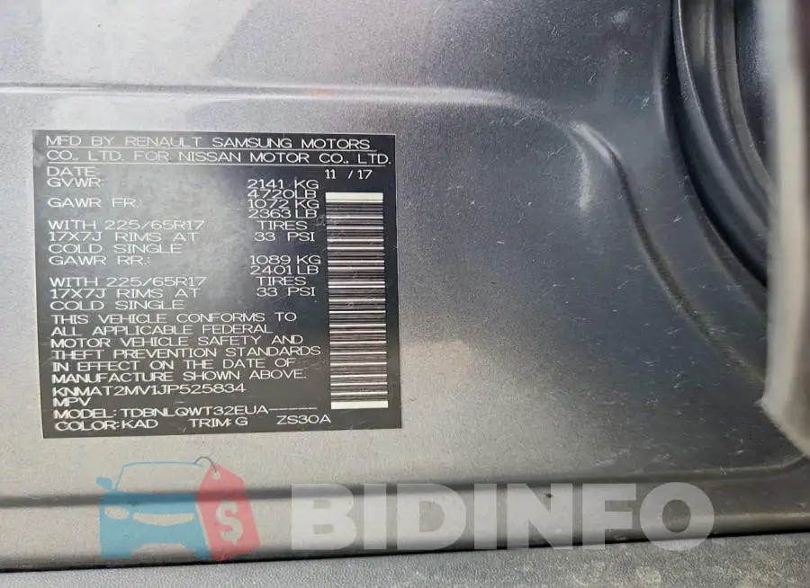 KNMAT2MV1JP525834 Photo# 12