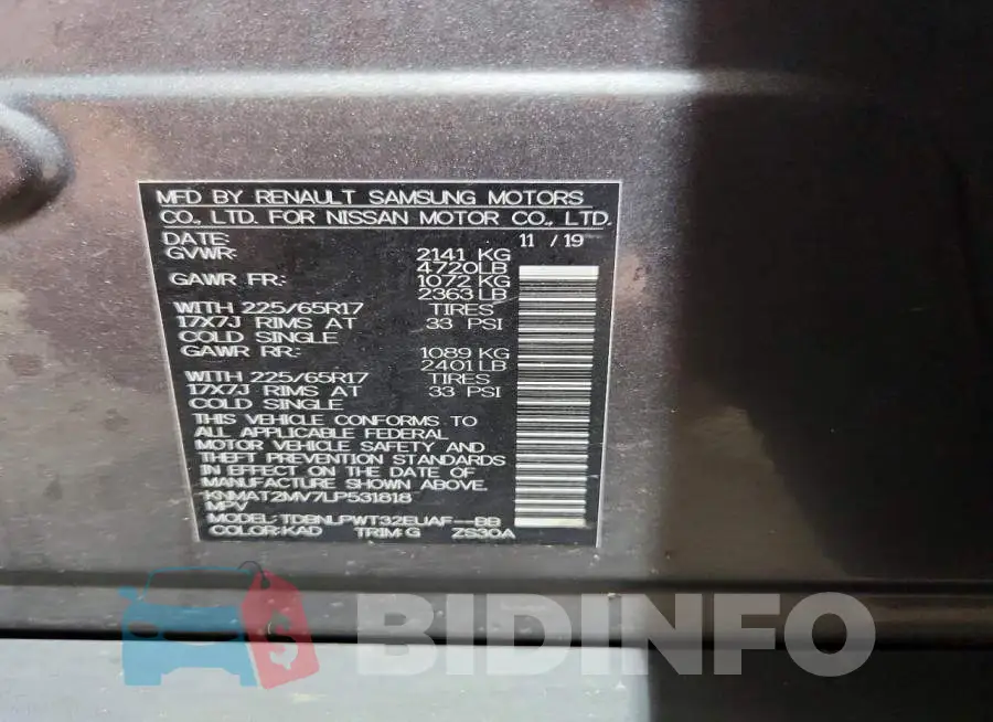 KNMAT2MV7LP531818 Photo# 13