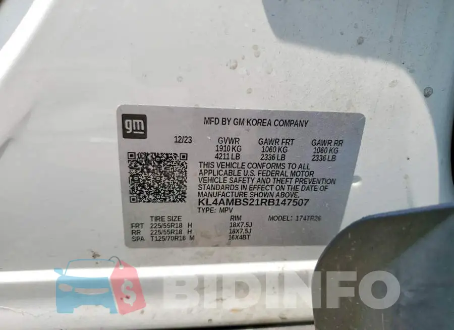 KL4AMBS21RB147507 Photo# 13