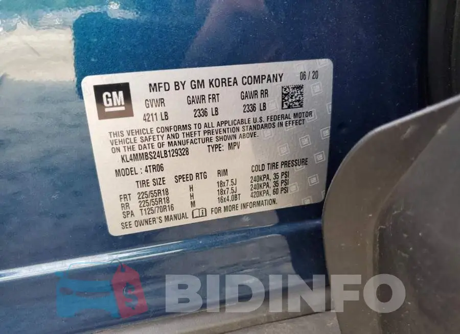 KL4MMBS24LB129328 Photo# 13