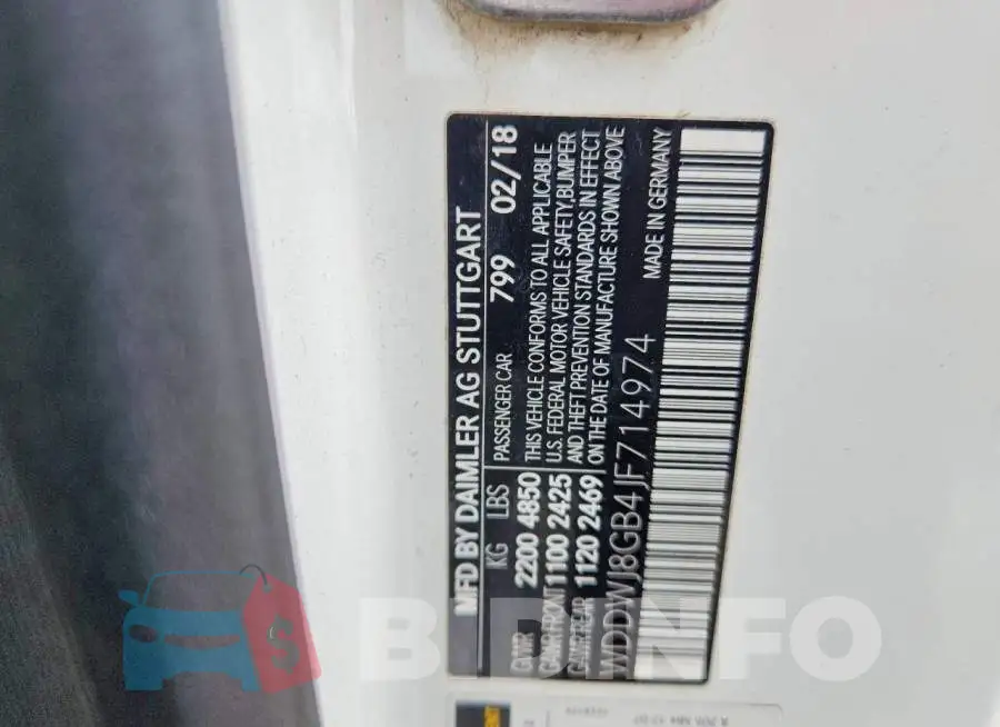 WDDWJ8GB4JF714974 Photo# 13