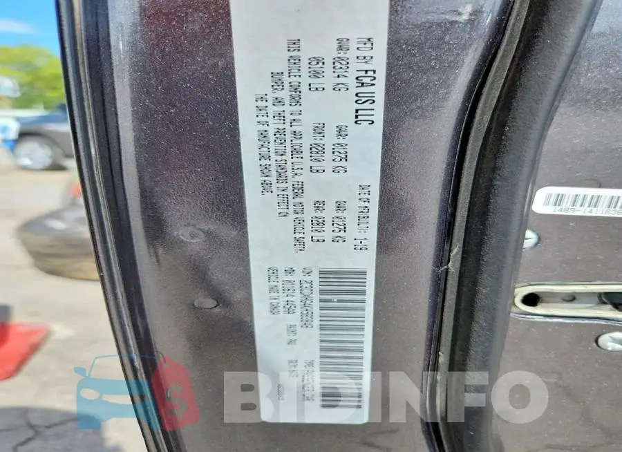 2C3CDXHG4KH583848 Photo# 12