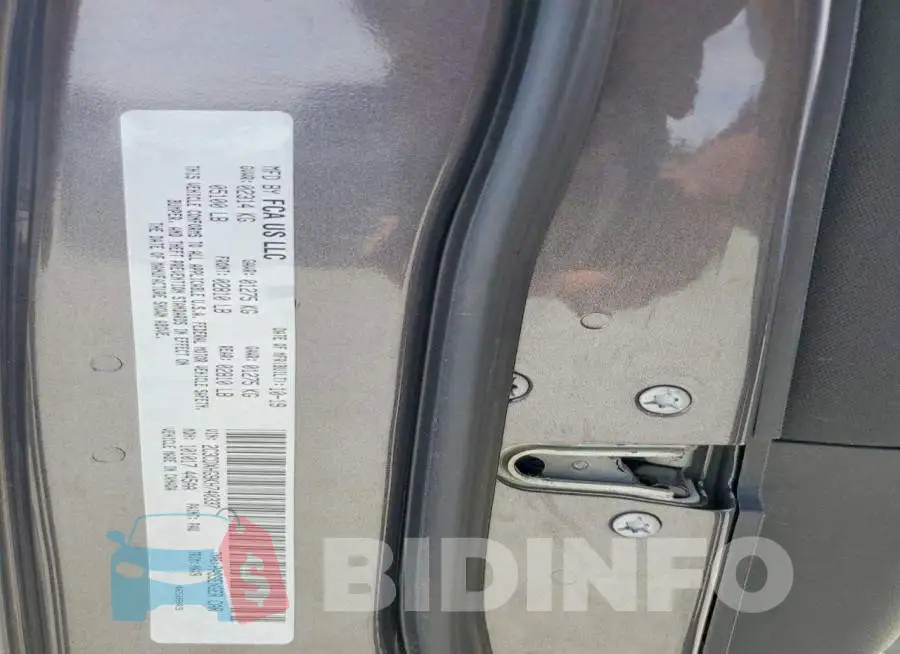 2C3CDXHG9KH740337 Photo# 12
