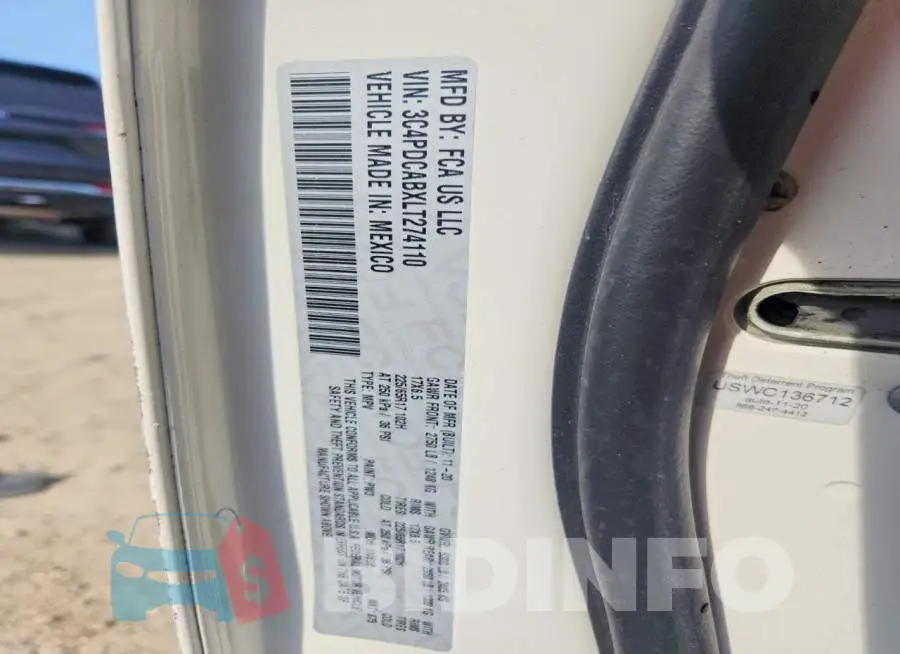 3C4PDCABXLT274110 Photo# 13