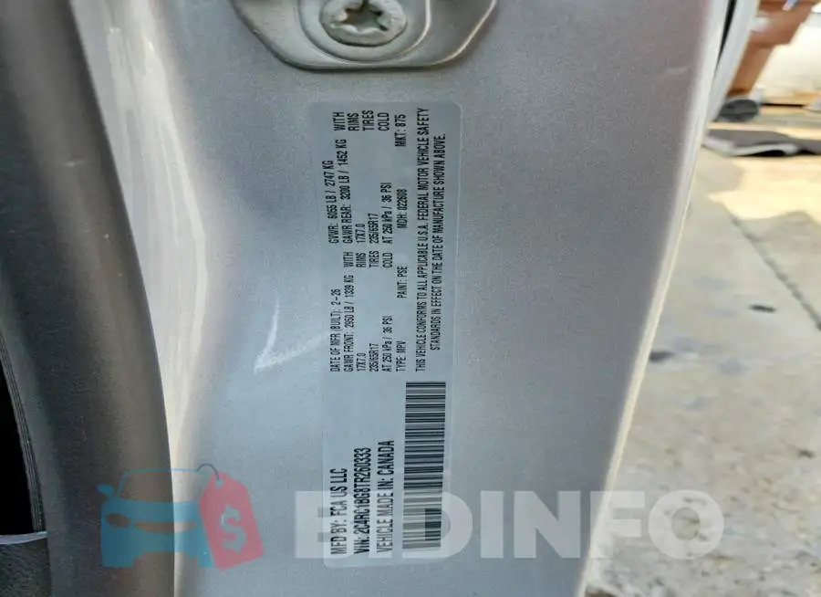 2C4RC1BG8TR260333 Photo# 13