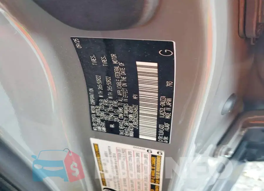 JTJVBCDX2S5064603 Photo# 12