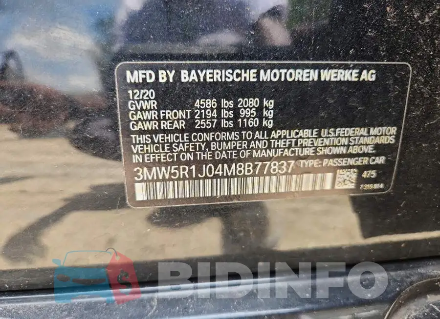 3MW5R1J04M8B77837 Photo# 13