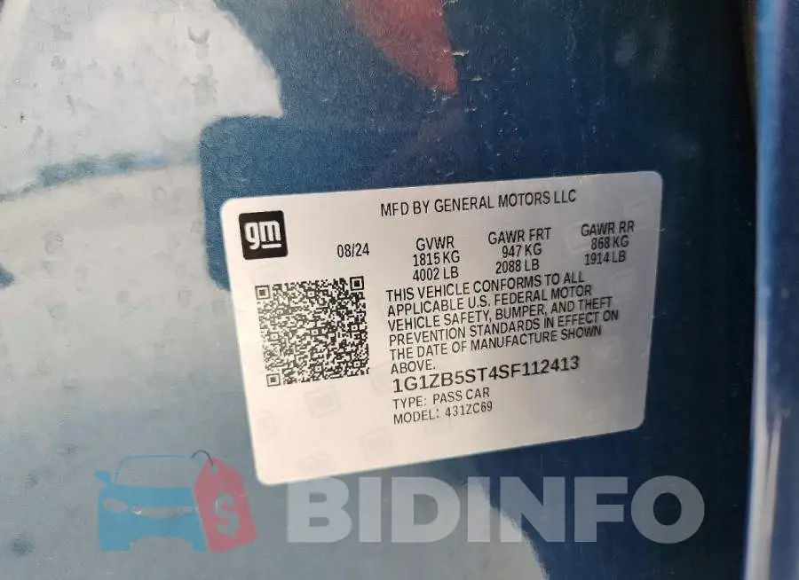 1G1ZB5ST4SF112413 Photo# 12