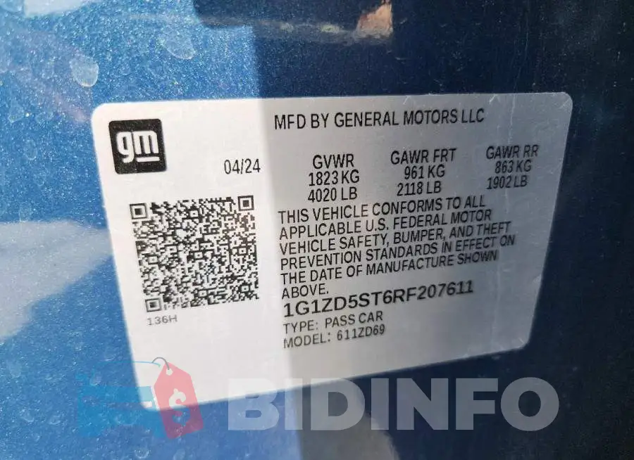 1G1ZD5ST6RF207611 Photo# 12