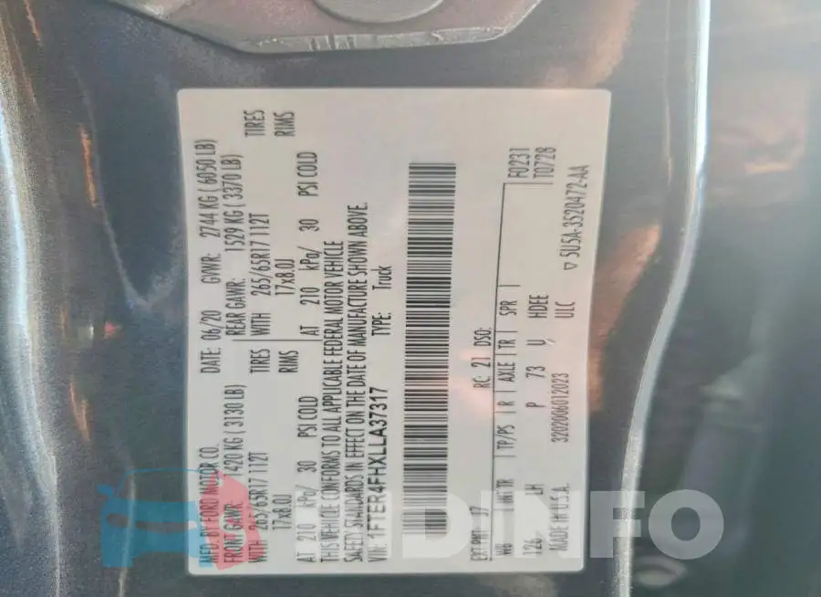 1FTER4FHXLLA37317 Photo# 12