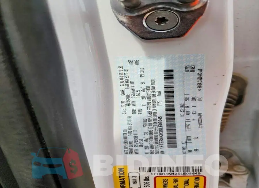 1FTER4KH3SLE08645 Photo# 12