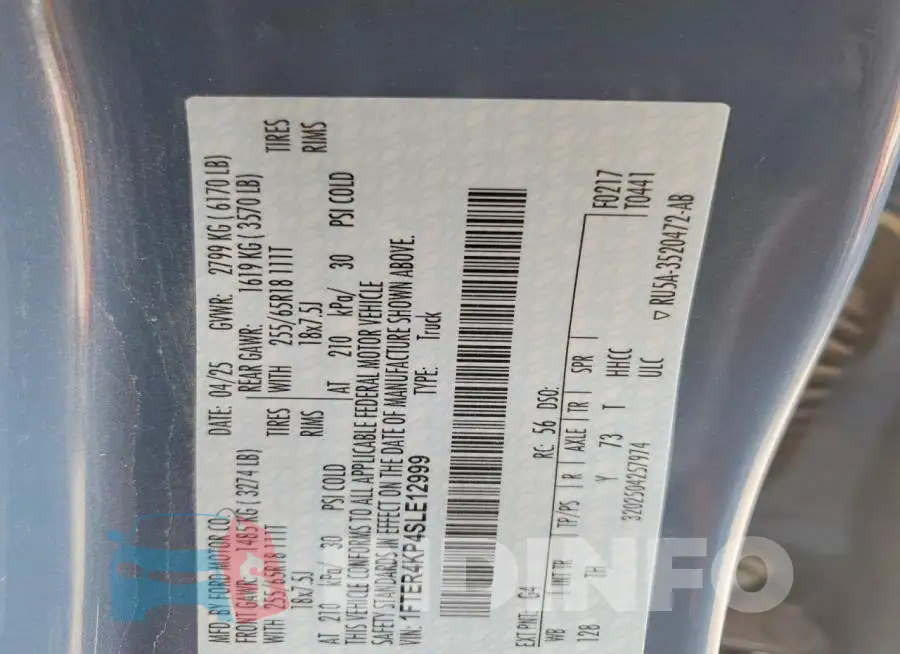 1FTER4KP4SLE12999 Photo# 12